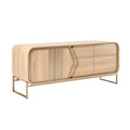Modern Wooden Sideboard with Sleek Design and Functional Storage